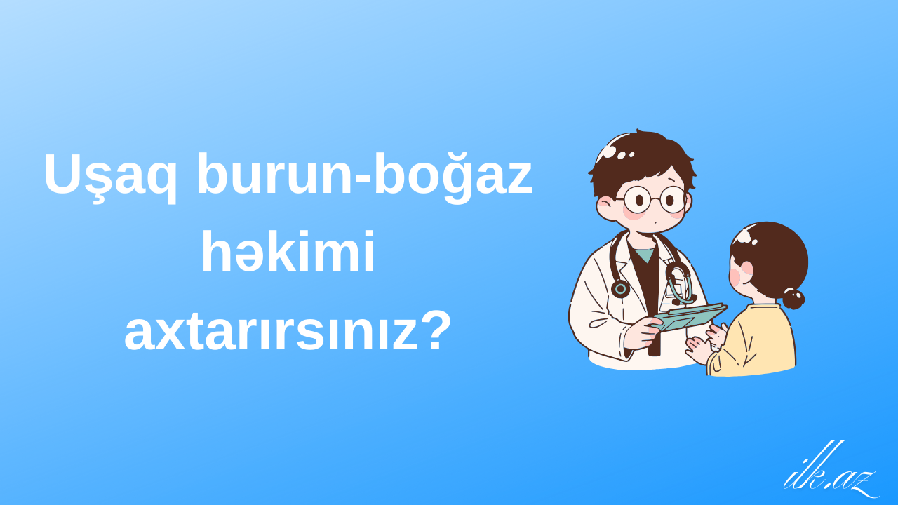 Uşaq burun-boğaz həkimi
