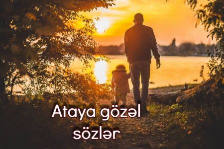 Ataya aid sözlər - Atalarımıza söyləyə biləcəyimiz ən gözəl şəkilli sözlər