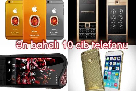 Dünyanın ən bahalı 10 cib telefonu