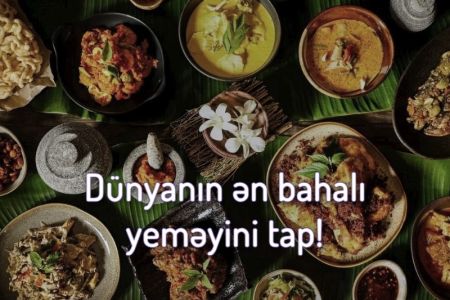 Dünyanın Ən Bahalı Yeməyini Tapa Bilərsənmi?