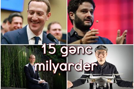 Dünyanın ən zəngin 15 gənc milyarderi