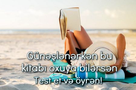 Günəşlənərkən hansı kitabı oxumalısan?