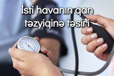 İsti hava qan təzyiqini artırır