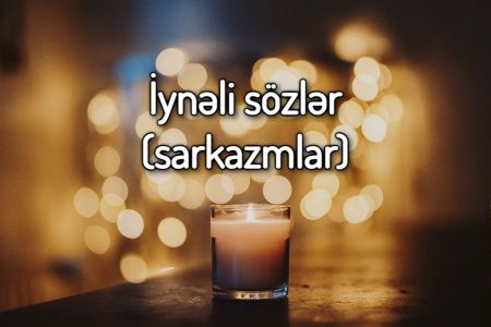 85 ədəd ən atmacalı iynəli sözlər (sarkazmlar) 2022