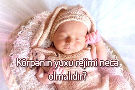 Körpələrin yuxu rejimi - 2 yaşa kimi körpələr gündə neçə saat yatmalıdır?