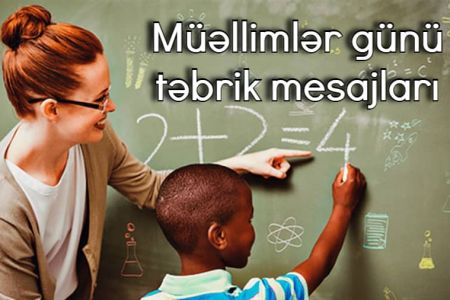 Müəllimlər günü təbrik mesajları və təbrik yazılı şəkillər