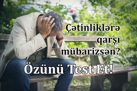 Problemini özün həll etməyə qadirsənmi?