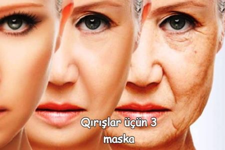 Qırışlar üçün ən yaxşı 3 maska