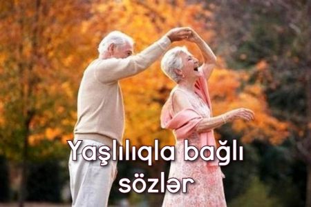 Qocalıqla bağlı sözlər