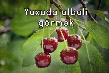 Yuxuda albalı görmək nə anlama gəlir?