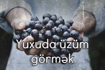 Yuxuda üzüm görməyin yuxuyozması