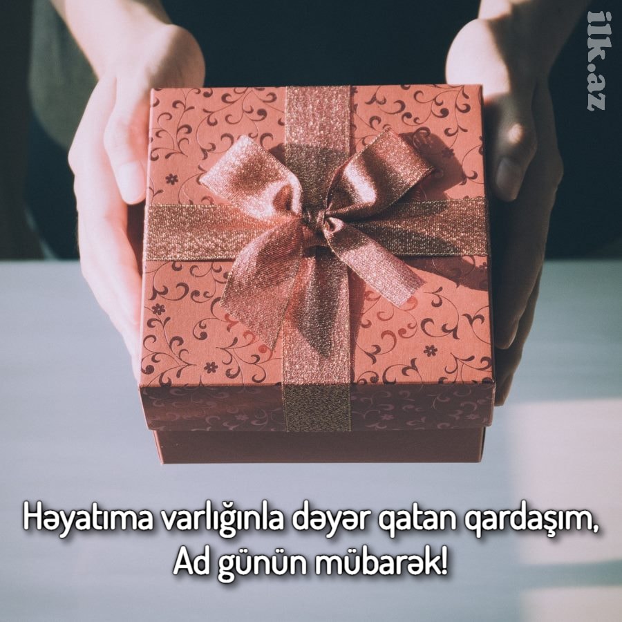 Ad günün mübarək Qardaş