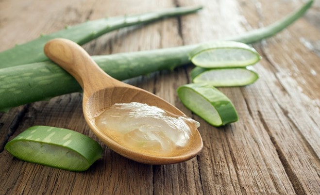 Aloe vera və pivə maskası