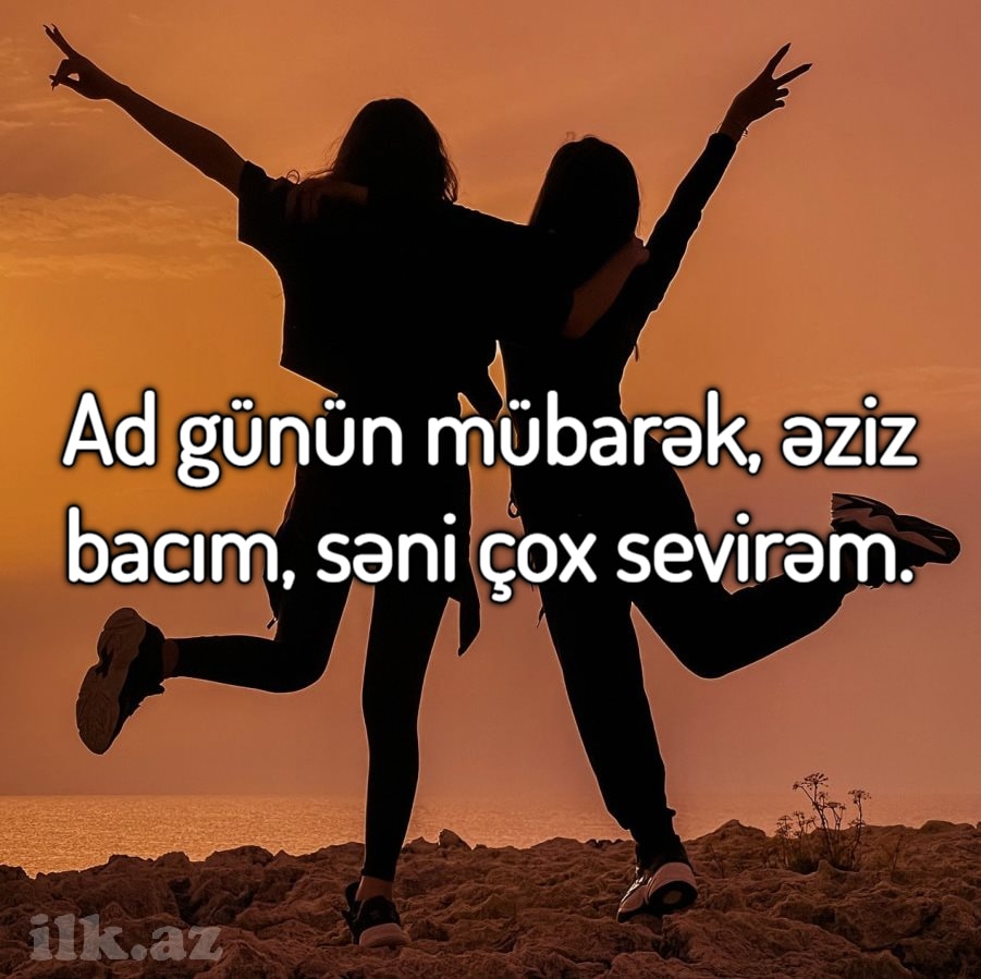 Bacı ad günün mübarək mesajları