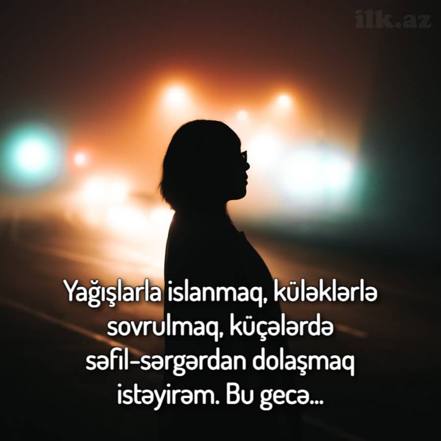 Bu gecə..