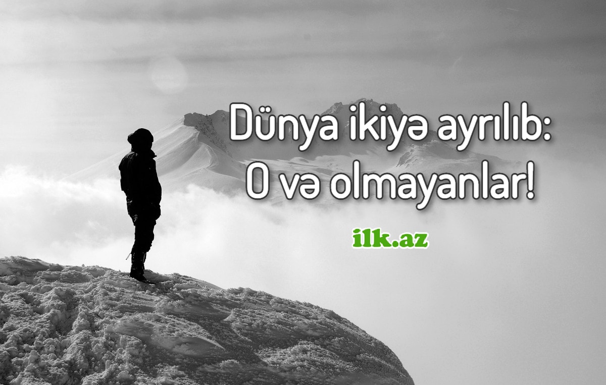 Dünya ikiyə ayrılıb