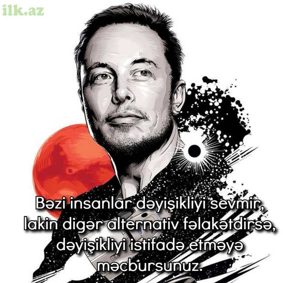 Elon Musk Risk Sözləri