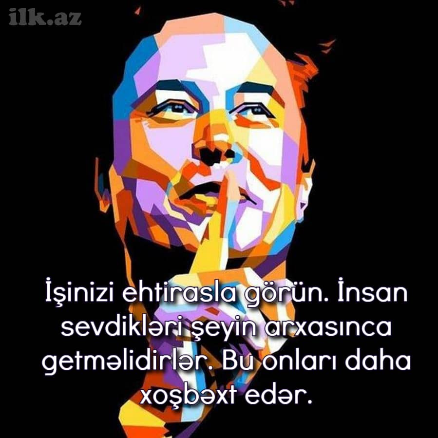 Elon Musk uğur haqqında sözləri