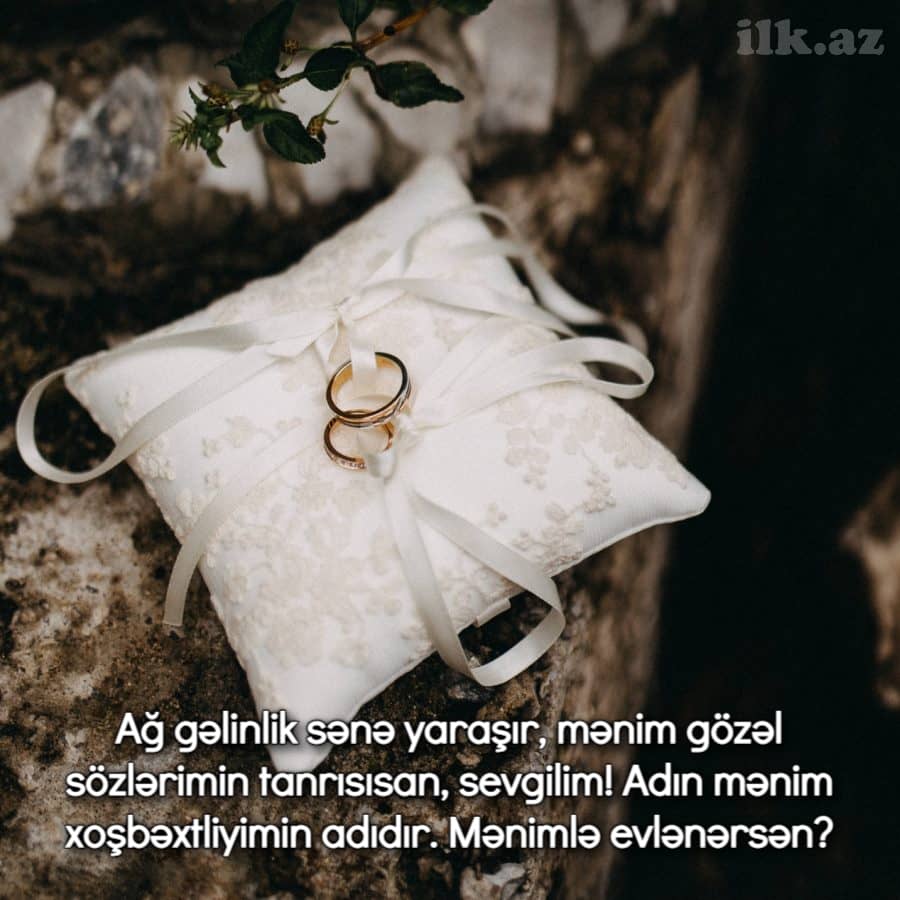 Ən kreativ evlilik təklifi sözləri