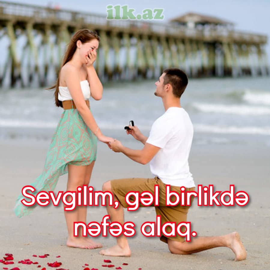 Ən romantik evlilik təklifi sözləri