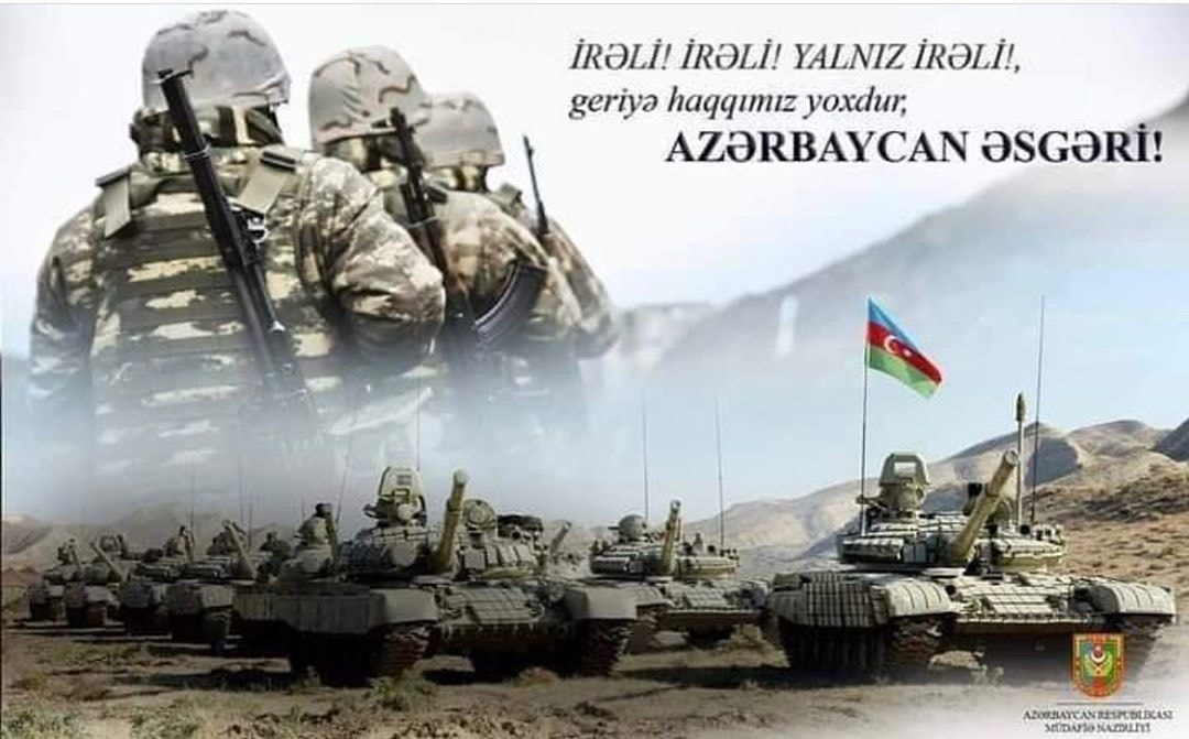 İrəli.. İrəli.. Yalnız İrəli.. Azərbaycan Əsgəri