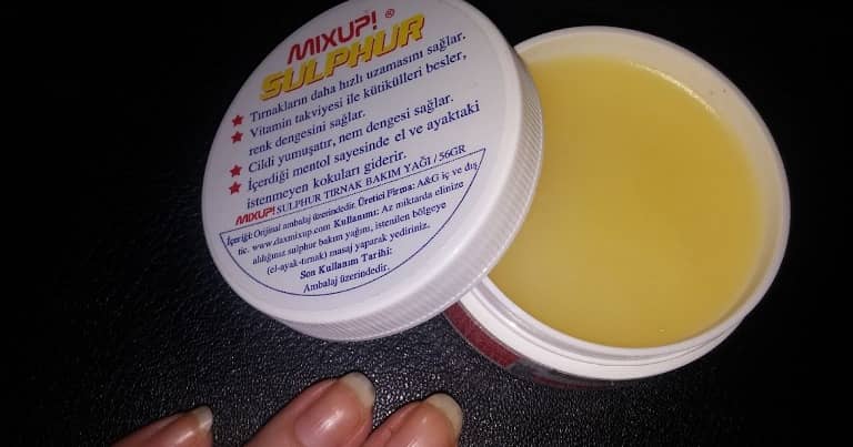 Mixup Sulphur dırnaq yağı