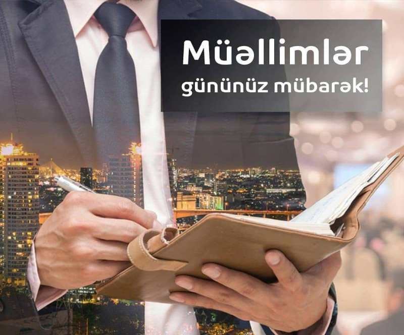 müəllimlər gününə aid şəkil