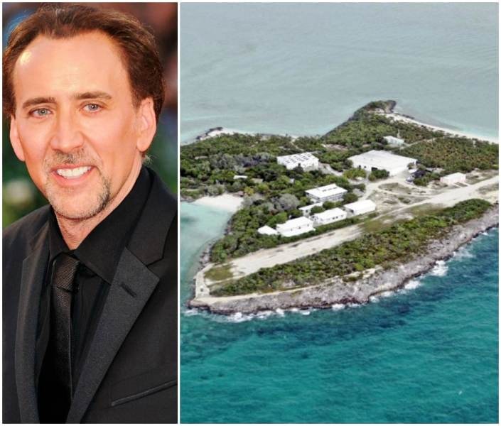 Nicolas Cage – Leaf Cay adası