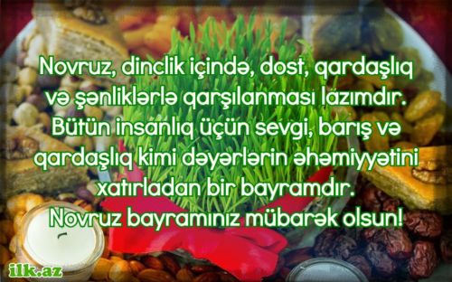 Novruz bayramı whatsapp status