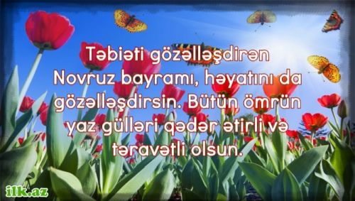 Novruz bayramı yazı