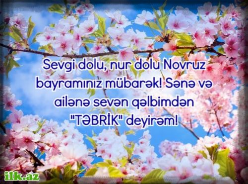 Novruz bayramınız mübarək