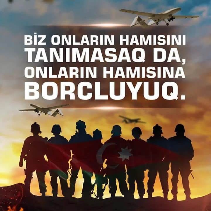 Onların hamısına borcluyuq