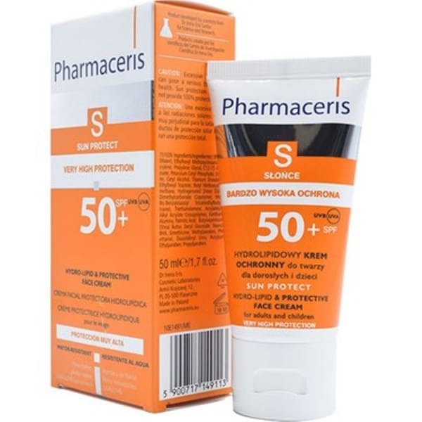 Pharmaceris SPF50+ rəngli günəş kremi