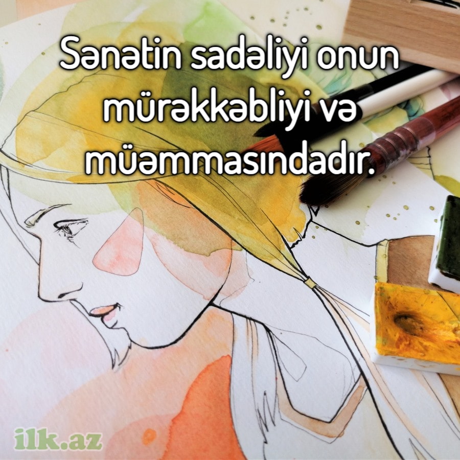 Sənətin sadəliyi