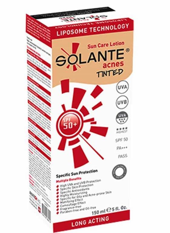 Solante Foundation rəngli günəş kremi