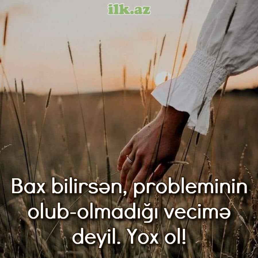 Vecə almamaqla bağlı sözlər