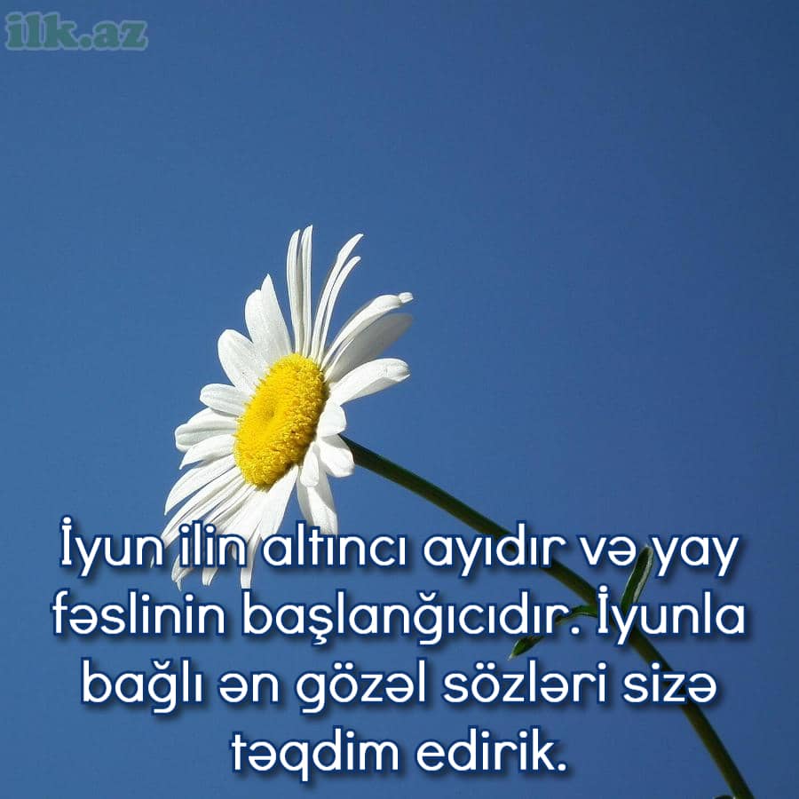 Xoş gəldin, iyun