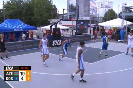 Azərbaycan basketbol millisi ikinci oyununda da qalib gəlib